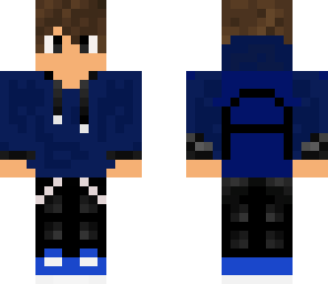 blue teenager