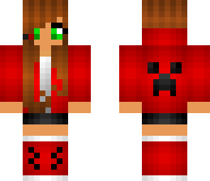 red creeper girl