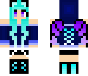 blue and purple girl fixed