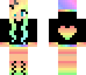 black and pastel girl