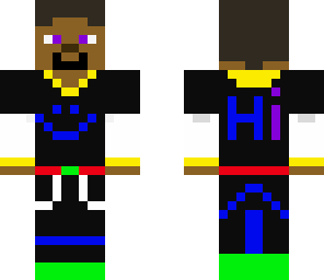 colorful steve