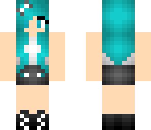 blue haired girl sightly edited
