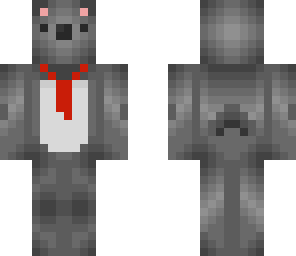 koala with a tie