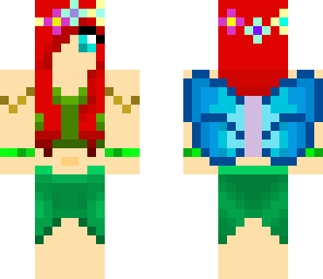 green flower fairy