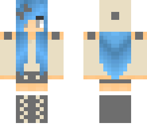blue french girl