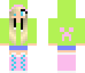 cute sky creeper girl