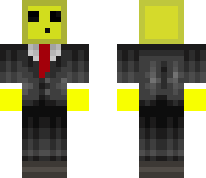 gold slime in suit