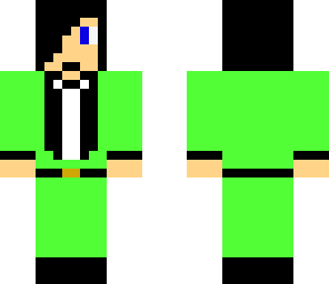 cool dude with green suit