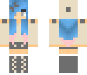 blue french girl finished