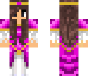 pink medieval princess