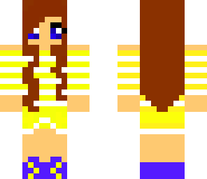 minecraft cheerleader