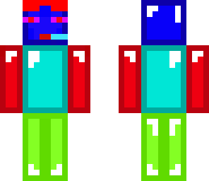 multicolored dj enderman