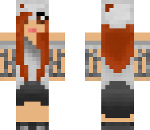 red haired iron girl
