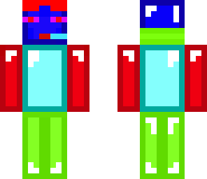 dj enderman multicolored version 3