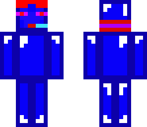blue dj enderman version 4