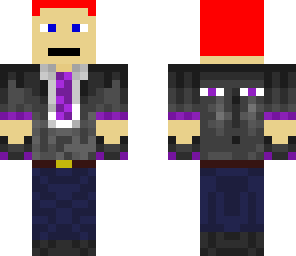 me in an ender suit