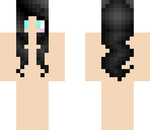 black haired girl base