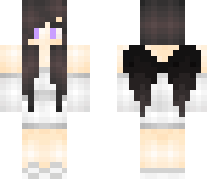 purple eye's of minecraft x