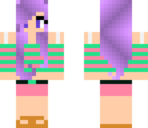 purple girl