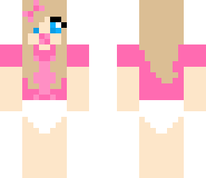 cute baby girl in pink