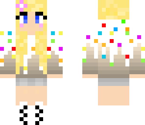 rainbow cupcake girl