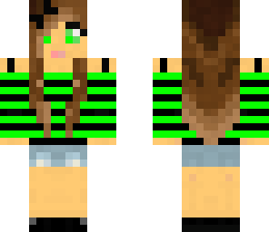 cool green girl