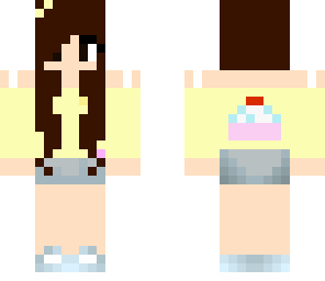 brown haired cupcake gal
