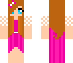 dressy girl in pink