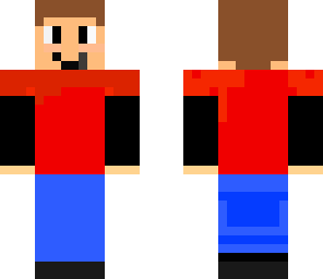 me in minecraft