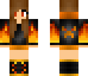 fire hoodie girl