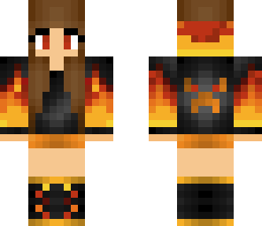cool fire girl
