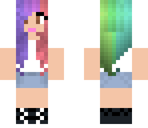 rainbow girl