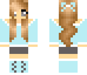 cute baby blue girl