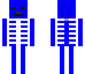 blue skele