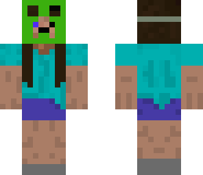 stevette wearing creeper mask