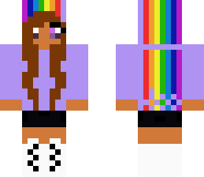 rainbow head