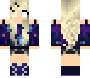 galaxy herobrine girl edited