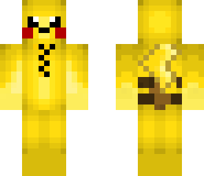 pikachu wereing a tie