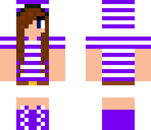 striped jacket girl