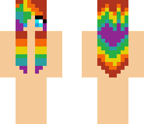 rainbow girl base