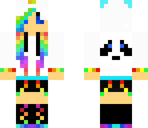 edit rainbow panda