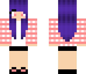 sugahbunneh plaid girl