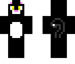 black and white cat