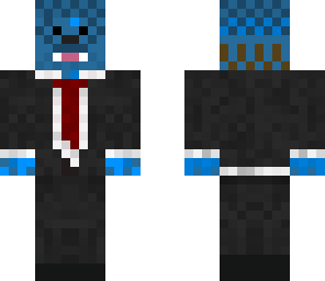 blue fluffy