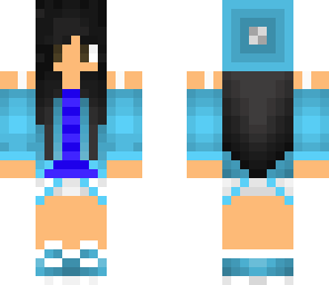 light blue girl