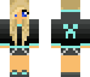 blue creeper girl