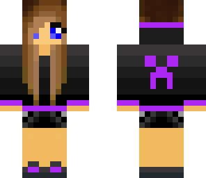 purple creeper girl