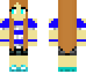 fixed cute blue girl