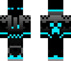 cyan enderman