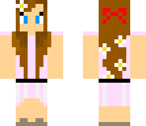 girl in pink